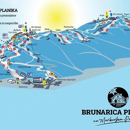 Brunarica Planika Mtb Point Марібор Екстер'єр фото